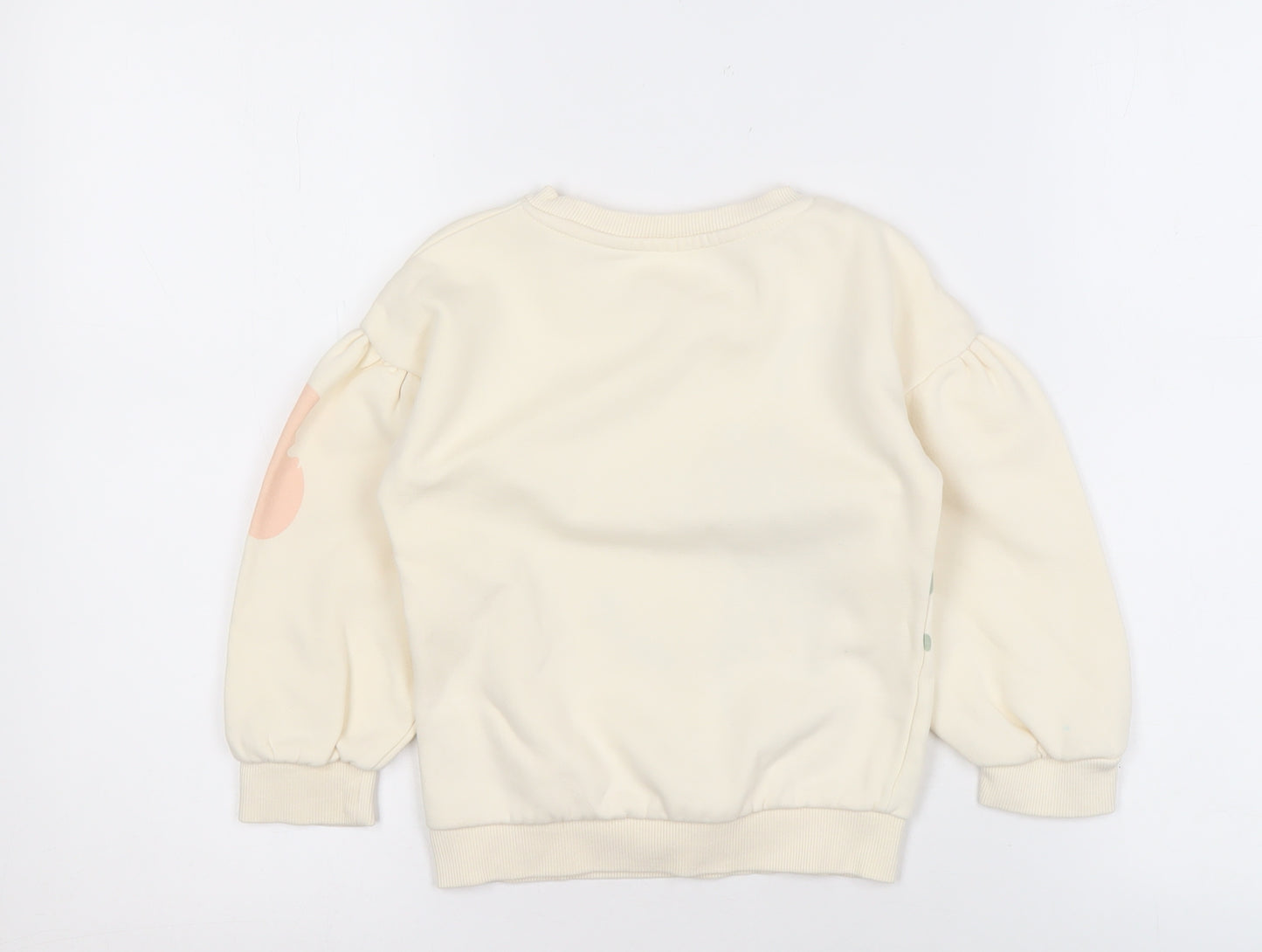 Tu Girls Ivory Peter Rabbit Sweatshirt 3-4 Years