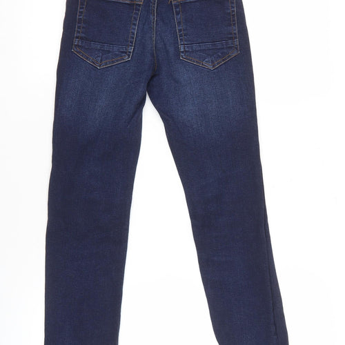 Destination Boys Blue Ripped Denim Jeans Size 18