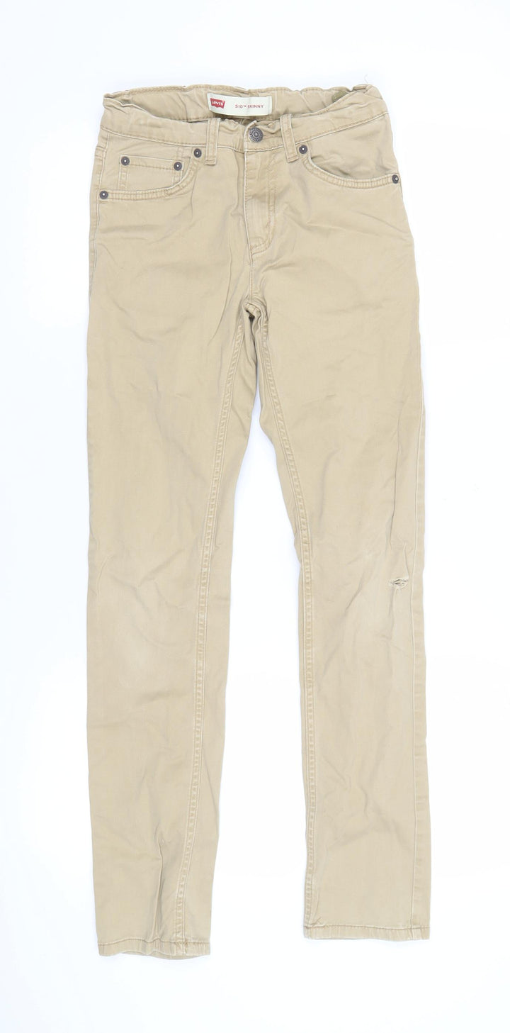 Levi's Boys Beige Skinny Trousers 12 Years