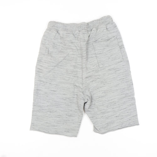 AllSaints Men's Grey Sweat Shorts Medium - Casual Comfort