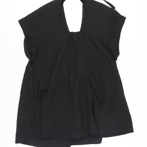 River Island Women's Black Halter Dress Size 10