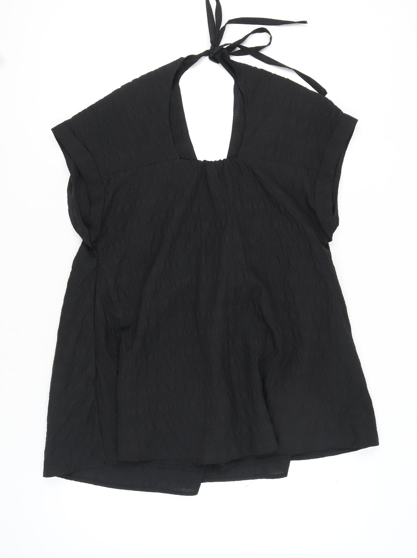 River Island Women's Black Halter Dress Size 10