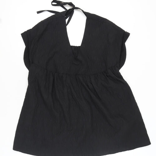 River Island Women's Black Halter Dress Size 10