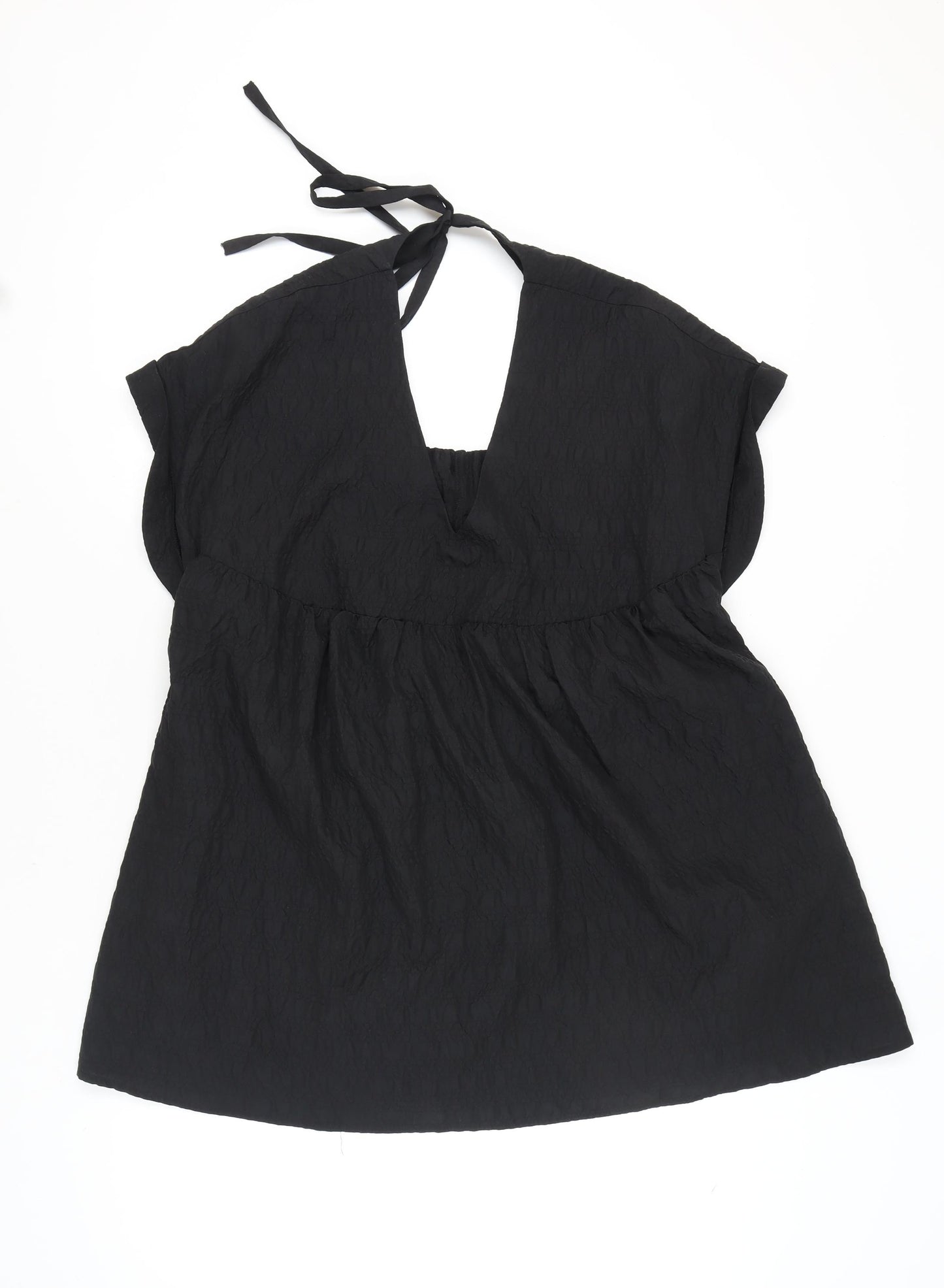 River Island Women's Black Halter Dress Size 10