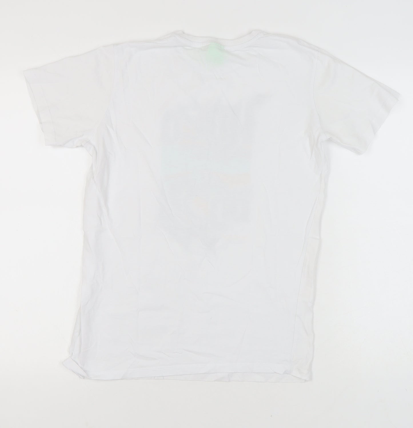 Hugo Boss Men's White Graphic Print T-Shirt, Size S