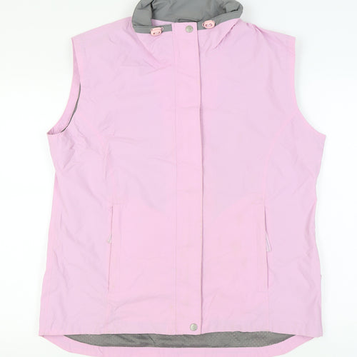 Target Dry Women's Pink Waterproof Waistcoat Size 18