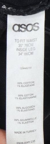 ASOS Women's Black Skinny Jeans M Slim
