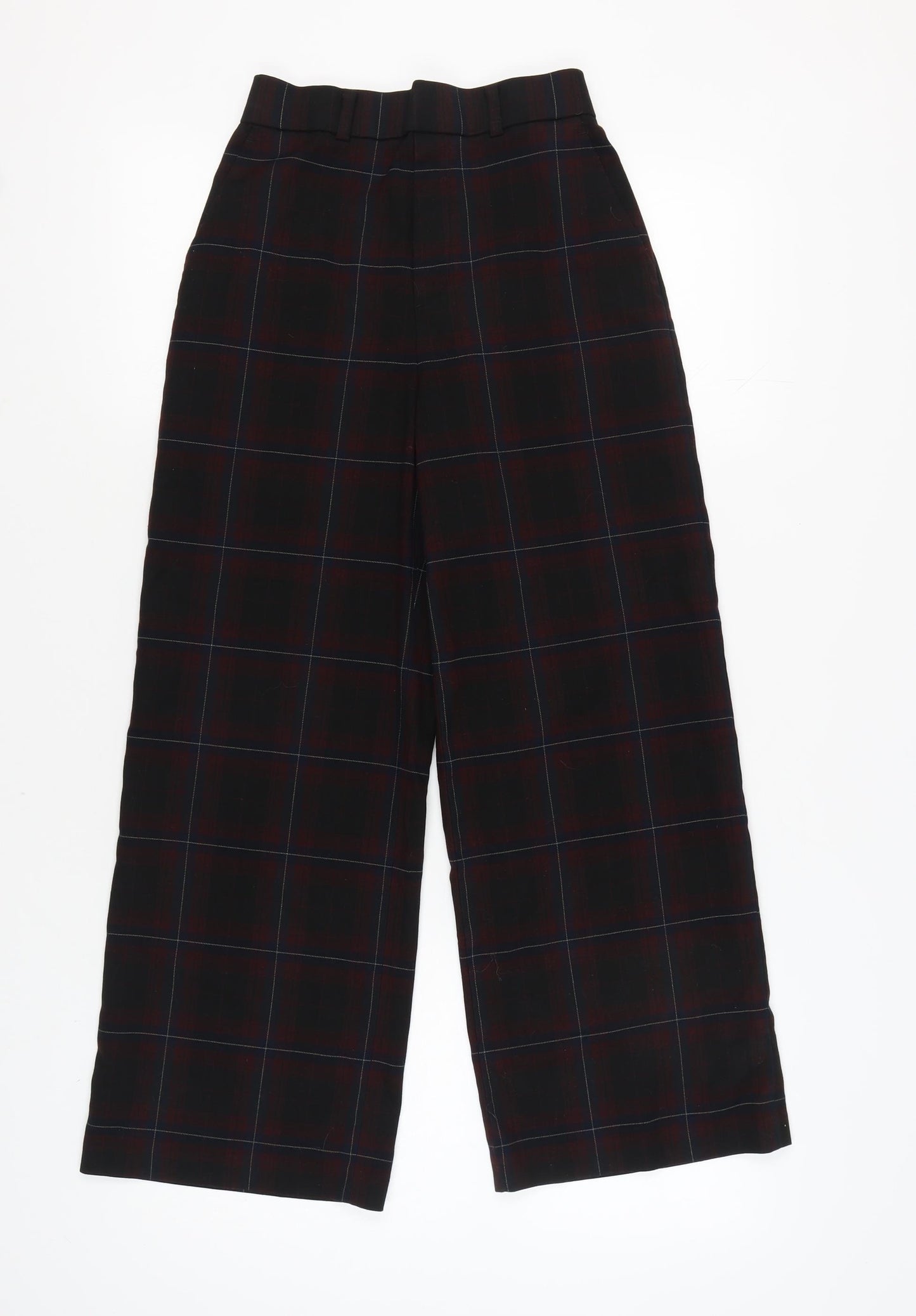 UNIQLO Women's Multicoloured Wide-Leg Trousers S