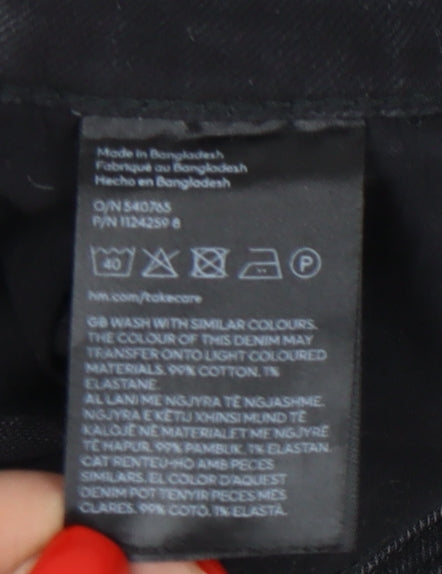H&M Women's Black Skinny Jeans Size 10