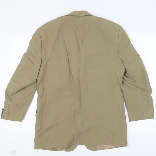 Austin Reed Men's Beige Blazer, 38 Short, Single-Breasted