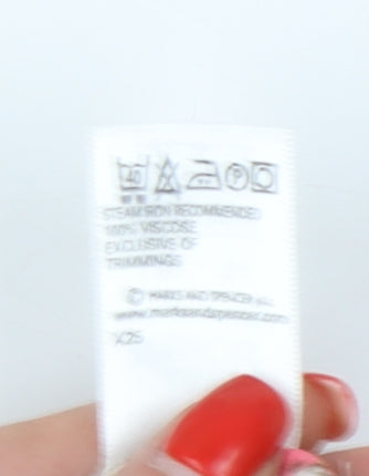 Marks and Spencer Women's Floral Wrap Blouse, Size 14