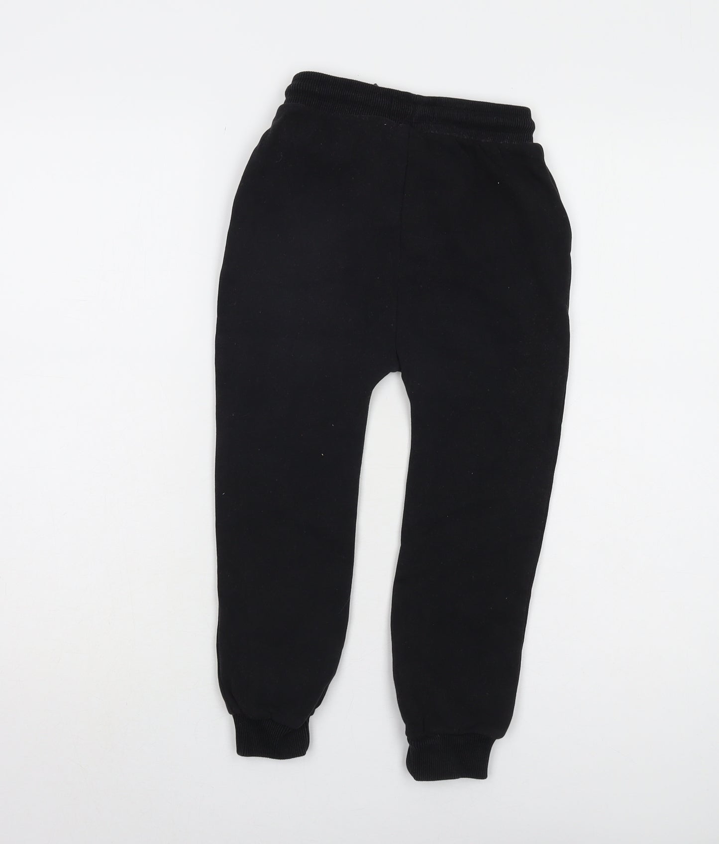 Next Boys Black Dinosaur Jogger Trousers 6-7 Years