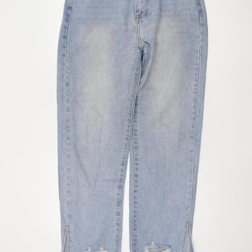 PrettyLittleThing Women's Blue Mom Jeans UK 12
