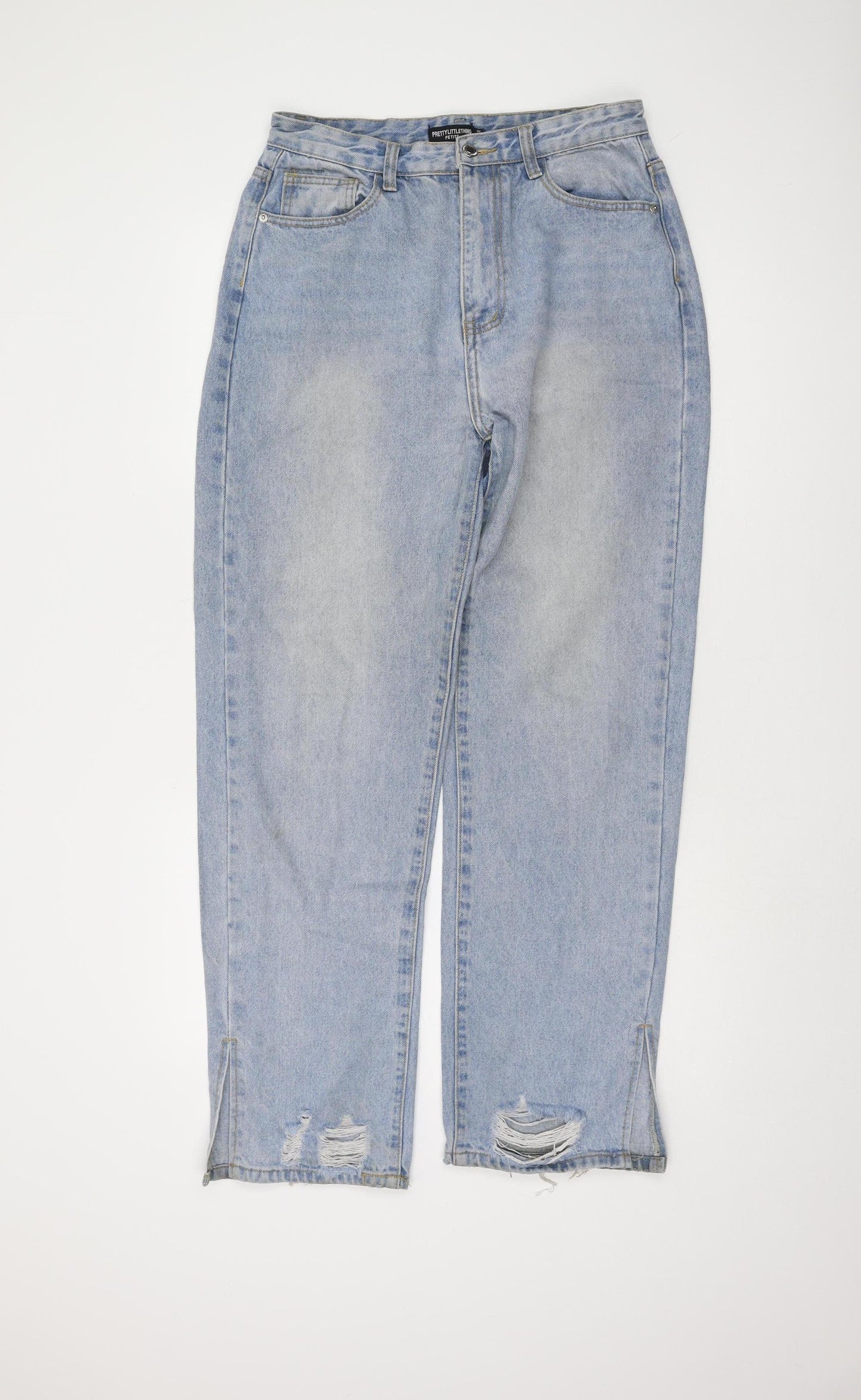 PrettyLittleThing Women's Blue Mom Jeans UK 12