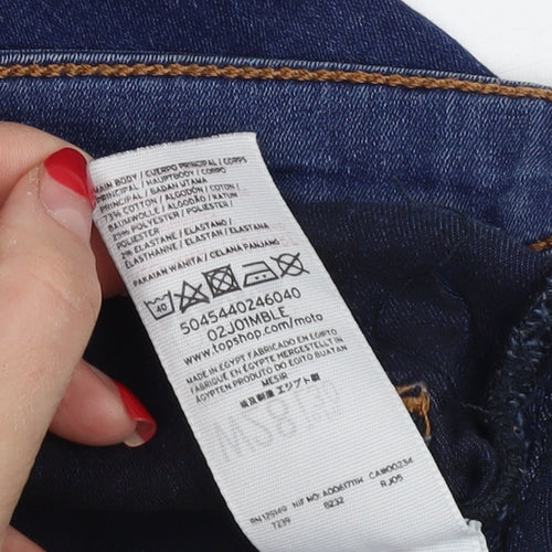 Topshop Women’s Blue Skinny Jeans Size 10
