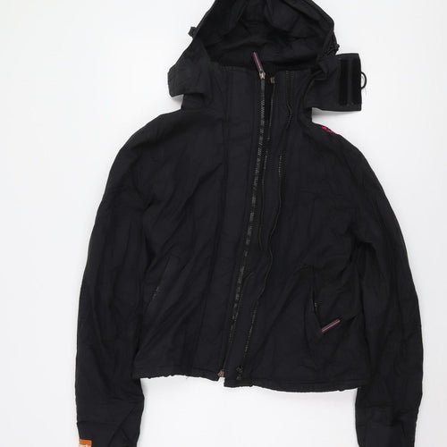 Superdry Women's Black M Windbreaker Jacket