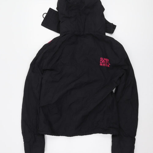 Superdry Women's Black M Windbreaker Jacket