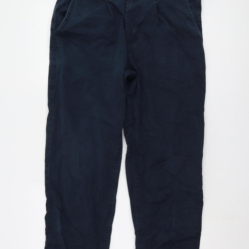 Marks and Spencer Men's Blue Chino Trousers Size 36