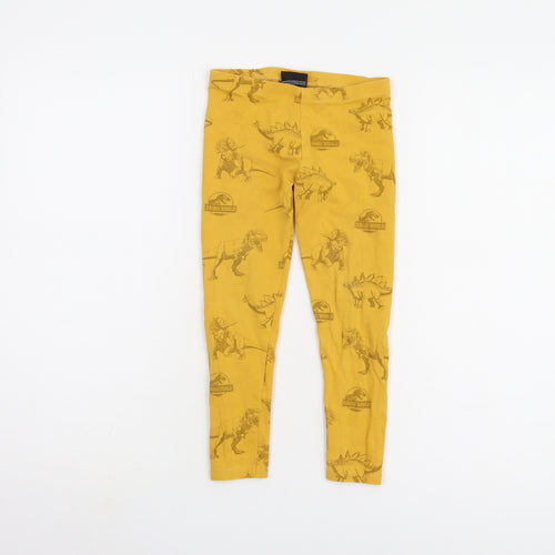 Jurassic World Boys Yellow Elastic Waist Trousers 5-6 Years