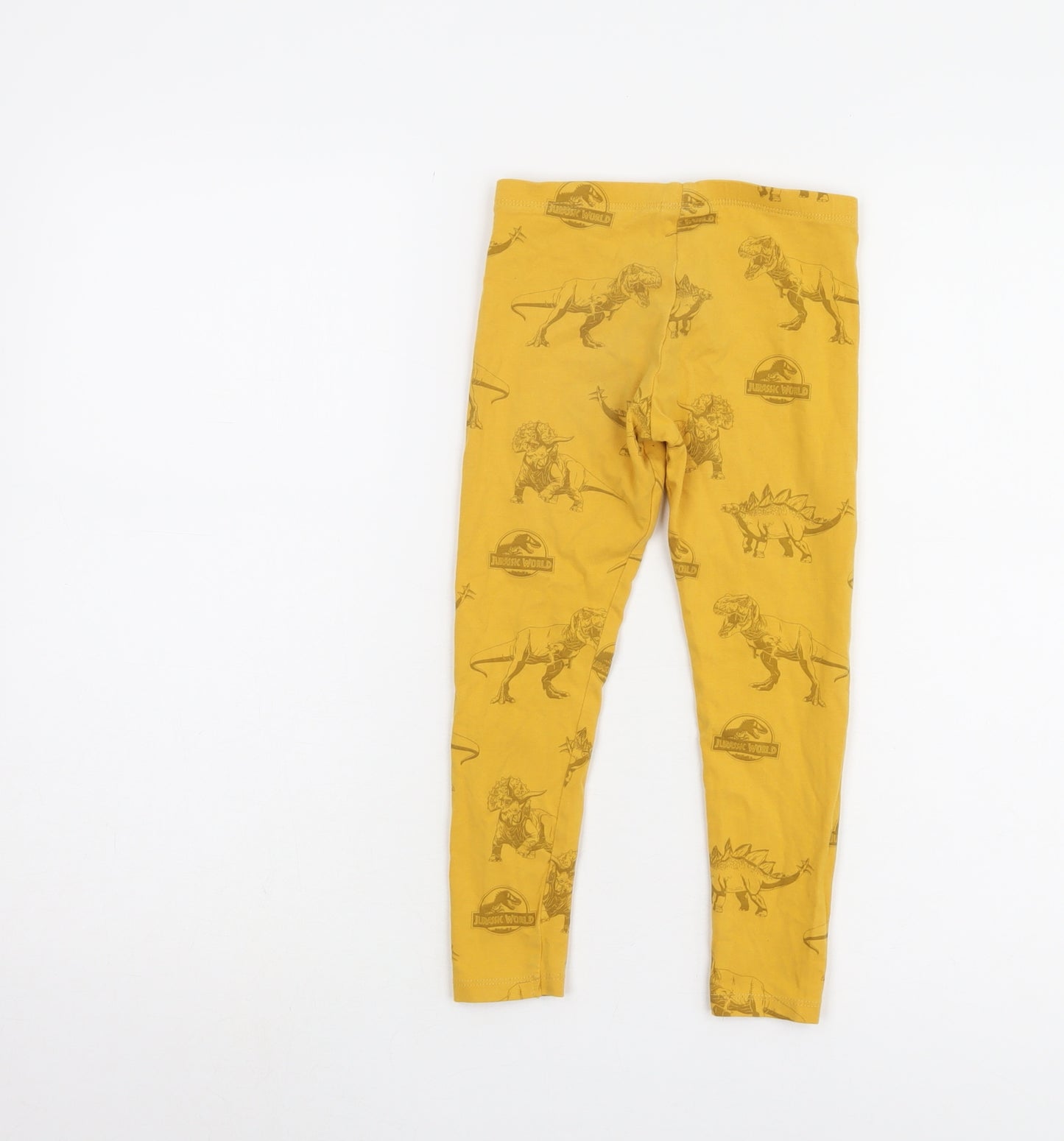 Jurassic World Boys Yellow Elastic Waist Trousers 5-6 Years