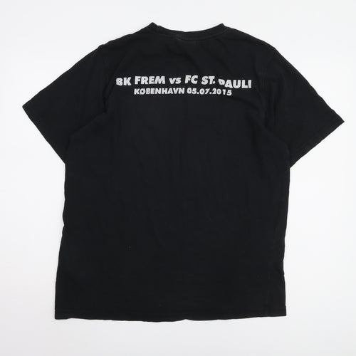 Hummel Men's Black Sports T-Shirt L