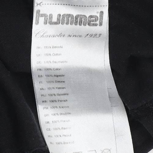 Hummel Men's Black Sports T-Shirt L