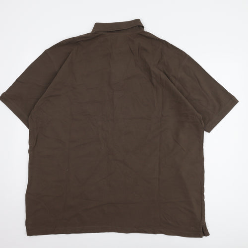James Pringle Men's Brown 2XL Polo Shirt