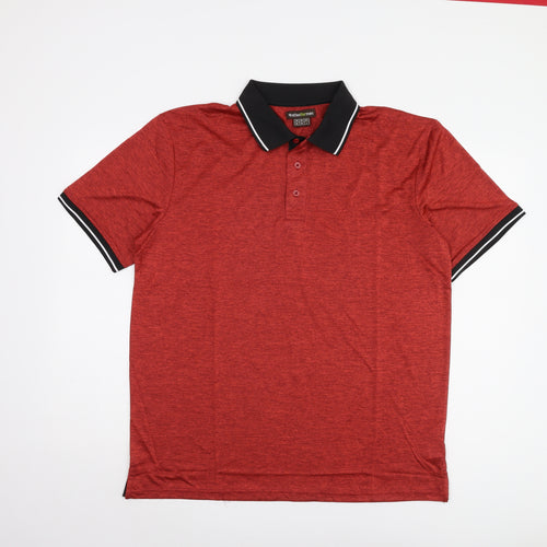 Atlas For Men Red XL Men's Polo Shirt