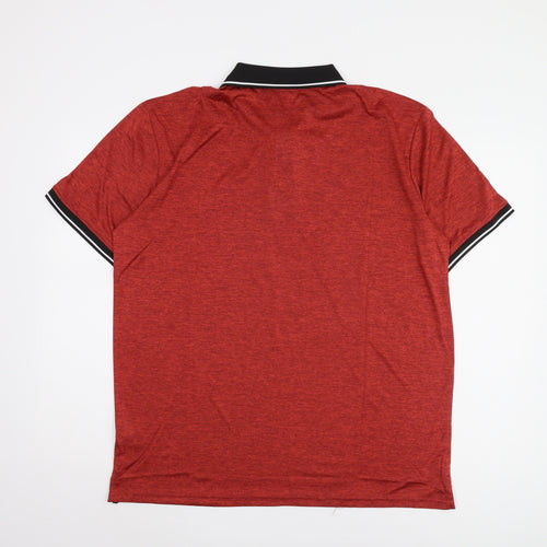 Atlas For Men Red XL Men's Polo Shirt