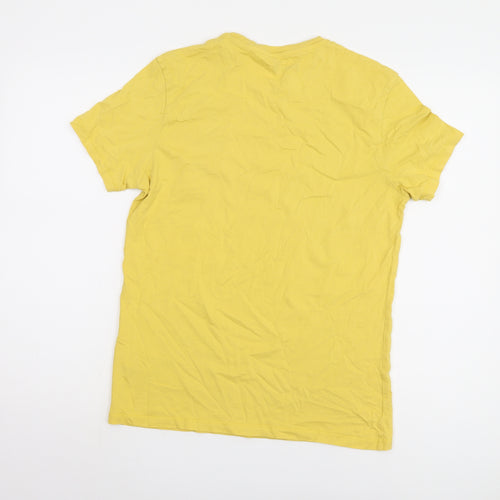 Timberland Men’s Yellow Slim Fit T-Shirt - Size M