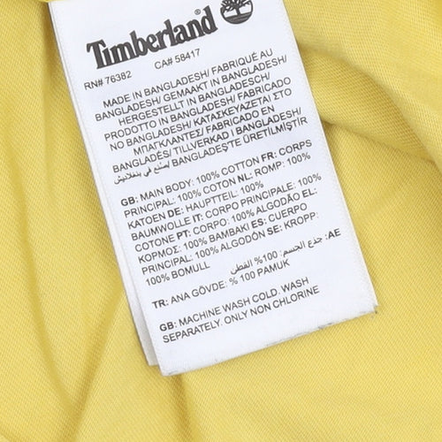 Timberland Men’s Yellow Slim Fit T-Shirt - Size M