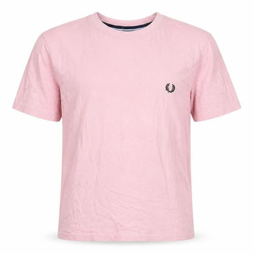 Fred Perry Boys Pink T-Shirt, Short Sleeve, Size S, Casual