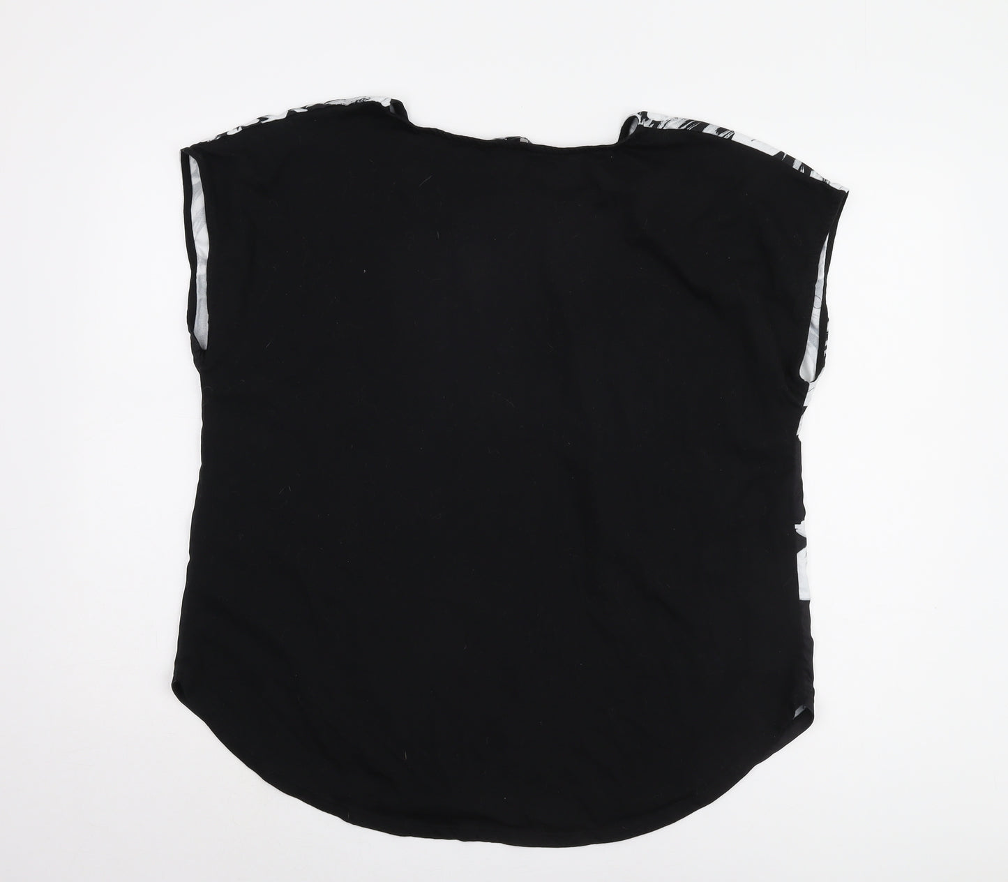 Bonmarché Women's Black Floral Blouse, Size 22