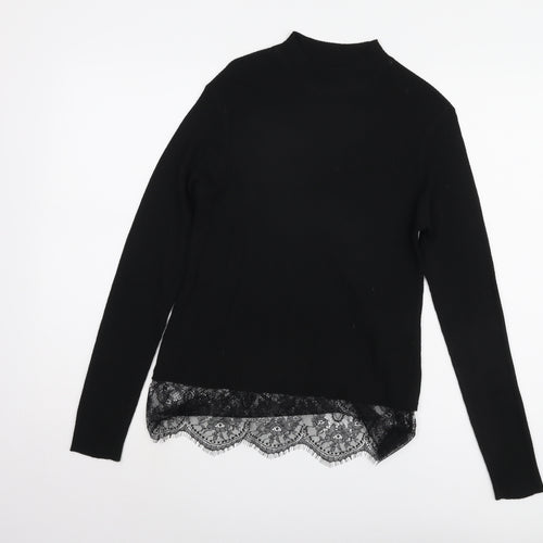 Jacqueline de Yong Women's Black XS Pullover Jumper