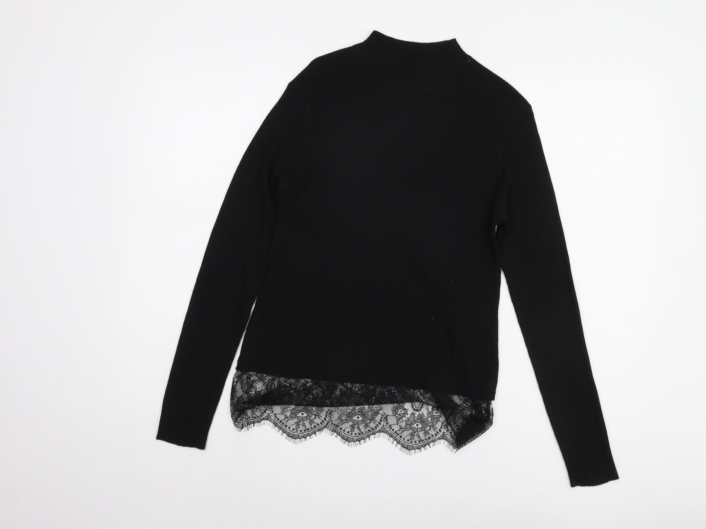 Jacqueline de Yong Women's Black XS Pullover Jumper