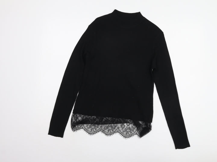 Jacqueline de Yong Women's Black XS Pullover Jumper