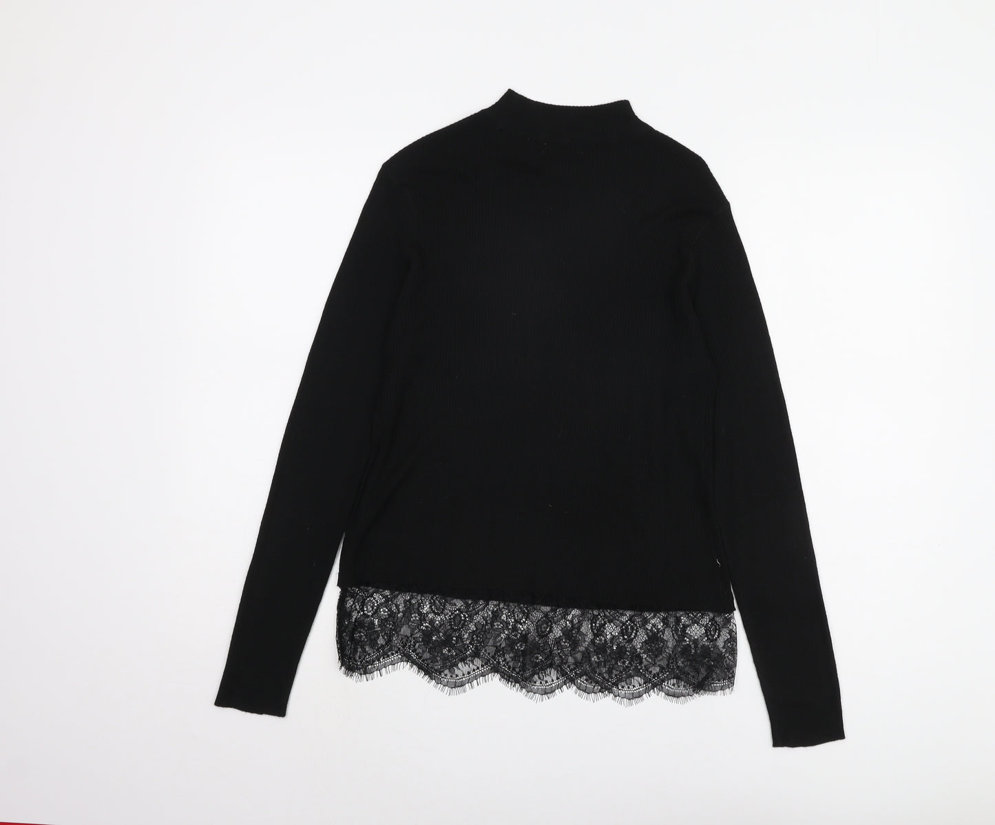 Jacqueline de Yong Women's Black XS Pullover Jumper