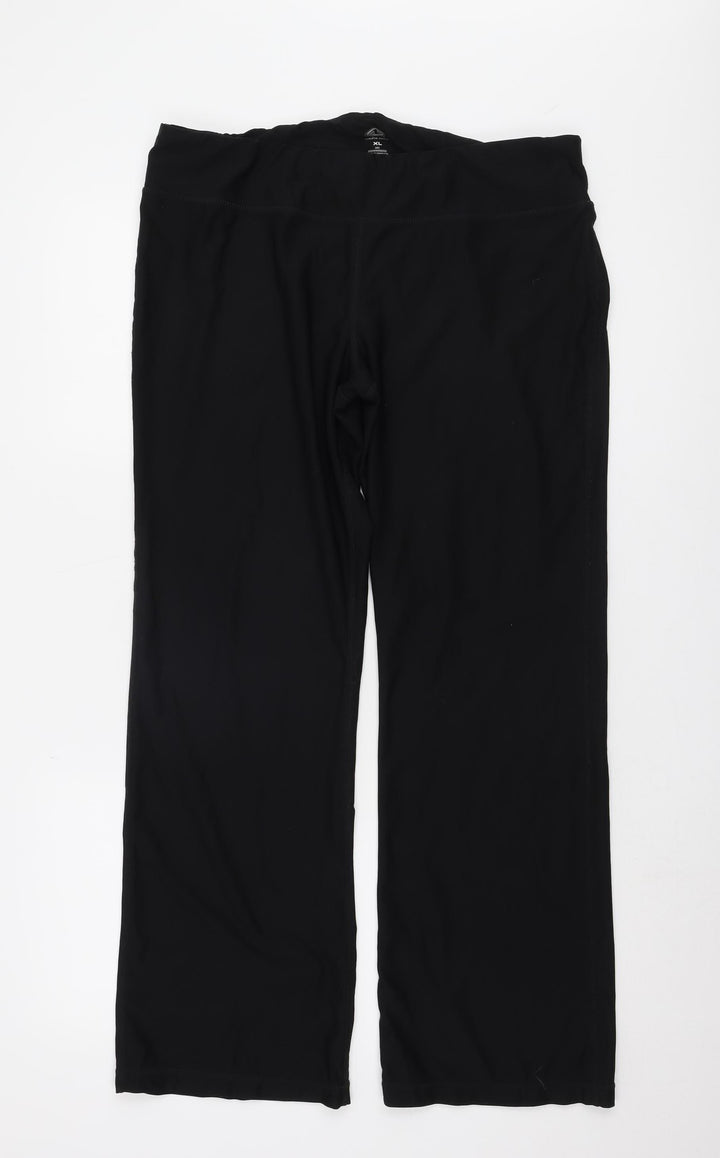 Athletic Works Women's Black XL Active Trousers