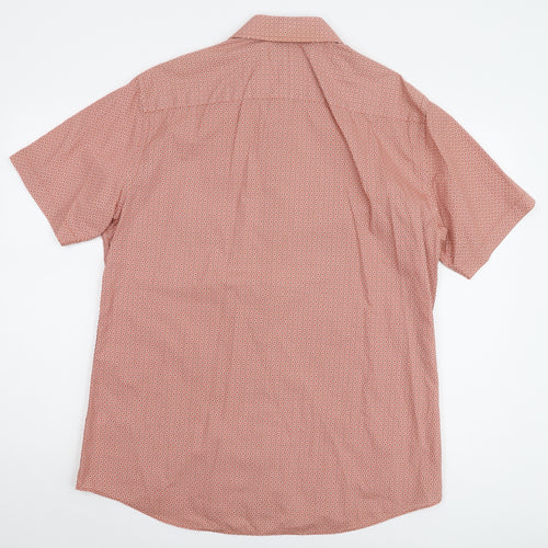 Jeff Banks Men's Multicoloured Slim Fit Shirt L