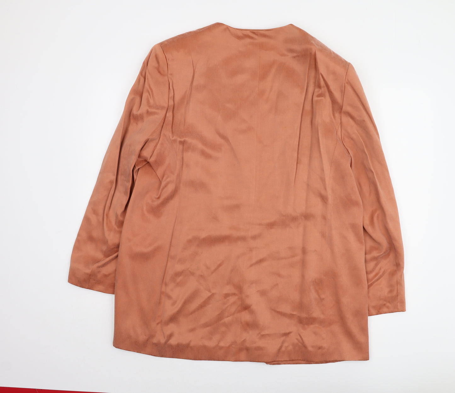 Windsmoor Women's Orange Blazer Size 20 Three-Button