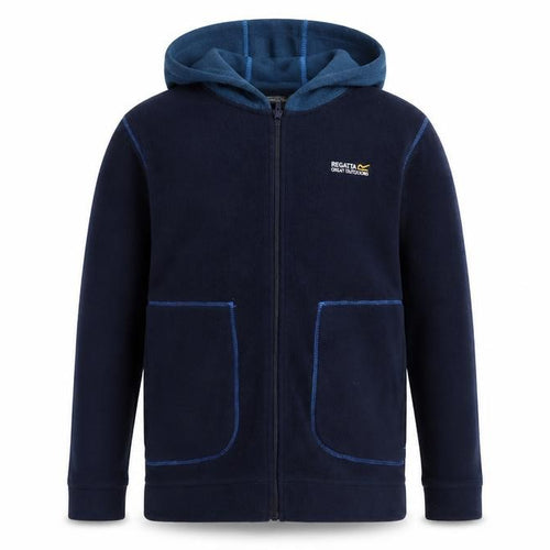 Regatta Boys Blue Hooded Jacket - Size 14