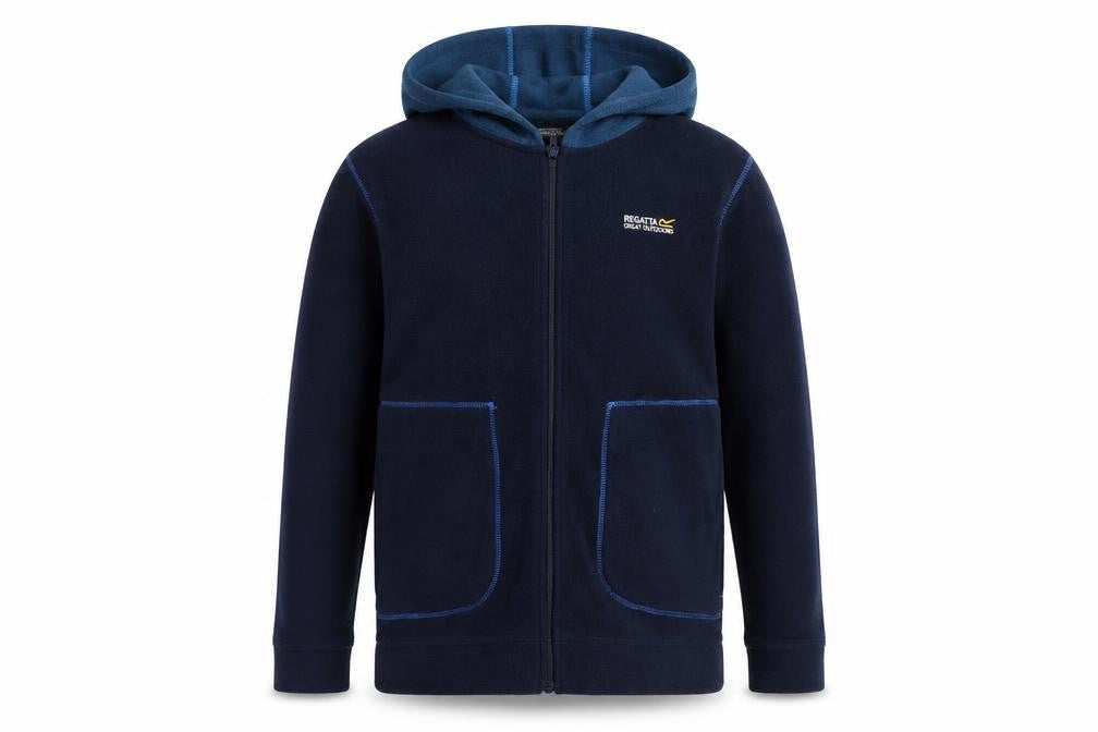 Regatta Boys Blue Hooded Jacket - Size 14