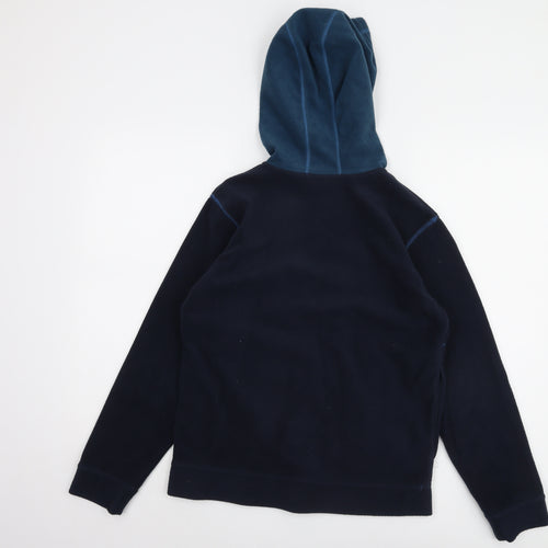 Regatta Boys Blue Hooded Jacket - Size 14