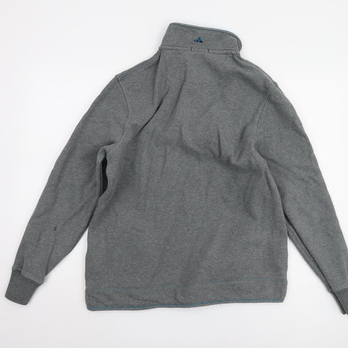White Stuff Grey Men's Small Pullover Fleece Jacket