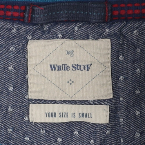 White Stuff Grey Men's Small Pullover Fleece Jacket