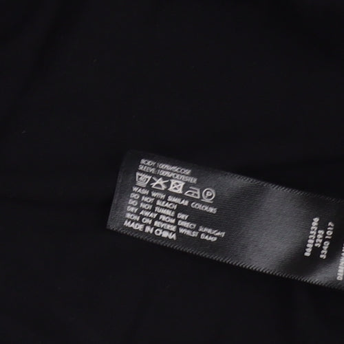 Jasper Conran Black Wrap Blouse, Women, Size 8, Elegant