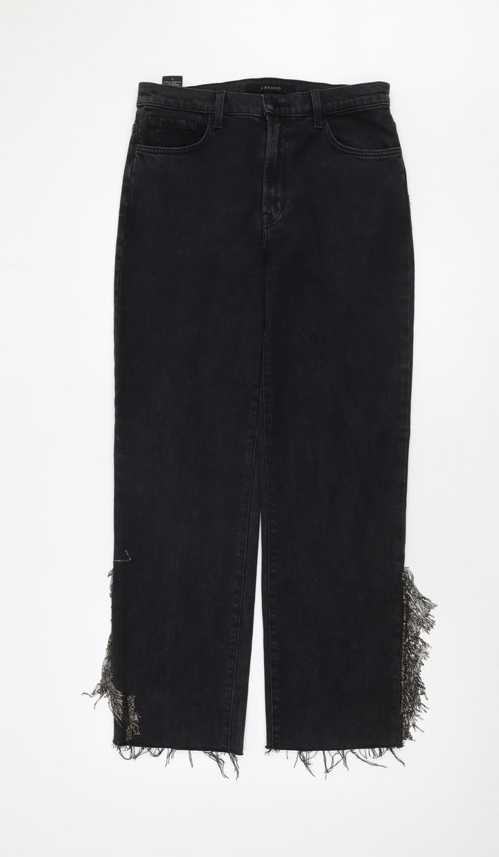 J Brand Women Black Straight Jeans Size 29