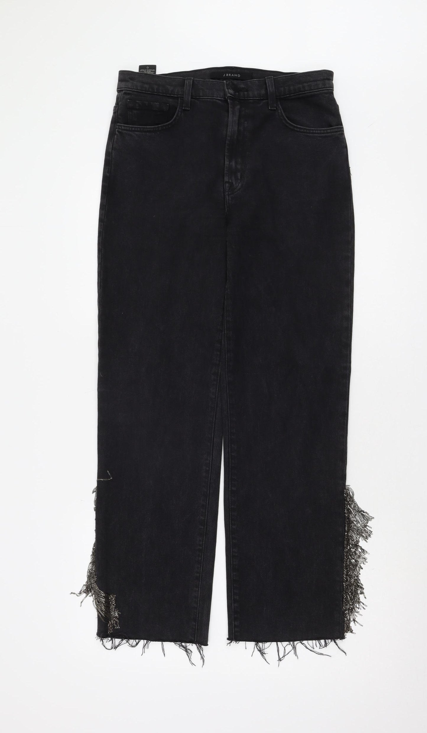 J Brand Women Black Straight Jeans Size 29