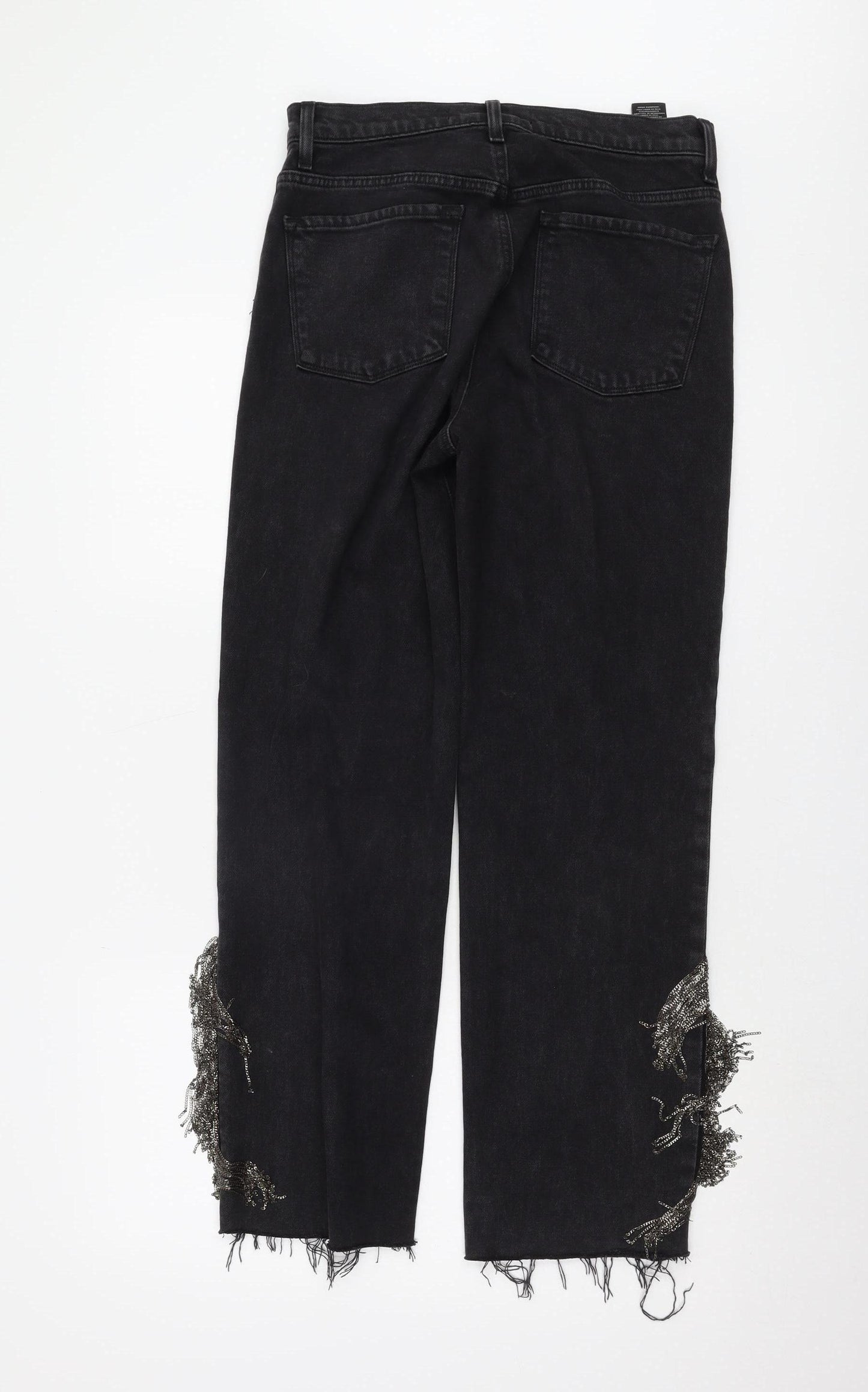 J Brand Women Black Straight Jeans Size 29