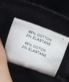 J Brand Women Black Straight Jeans Size 29